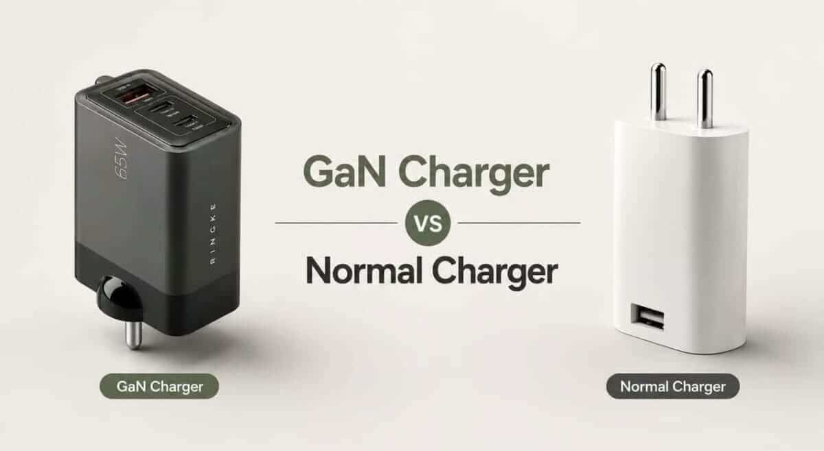 gan charger vs normal charger
