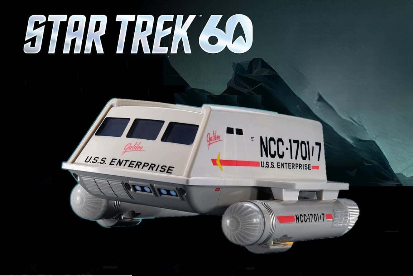 Star Trek Galileo Shuttlecraft TUBBZ Display Tips