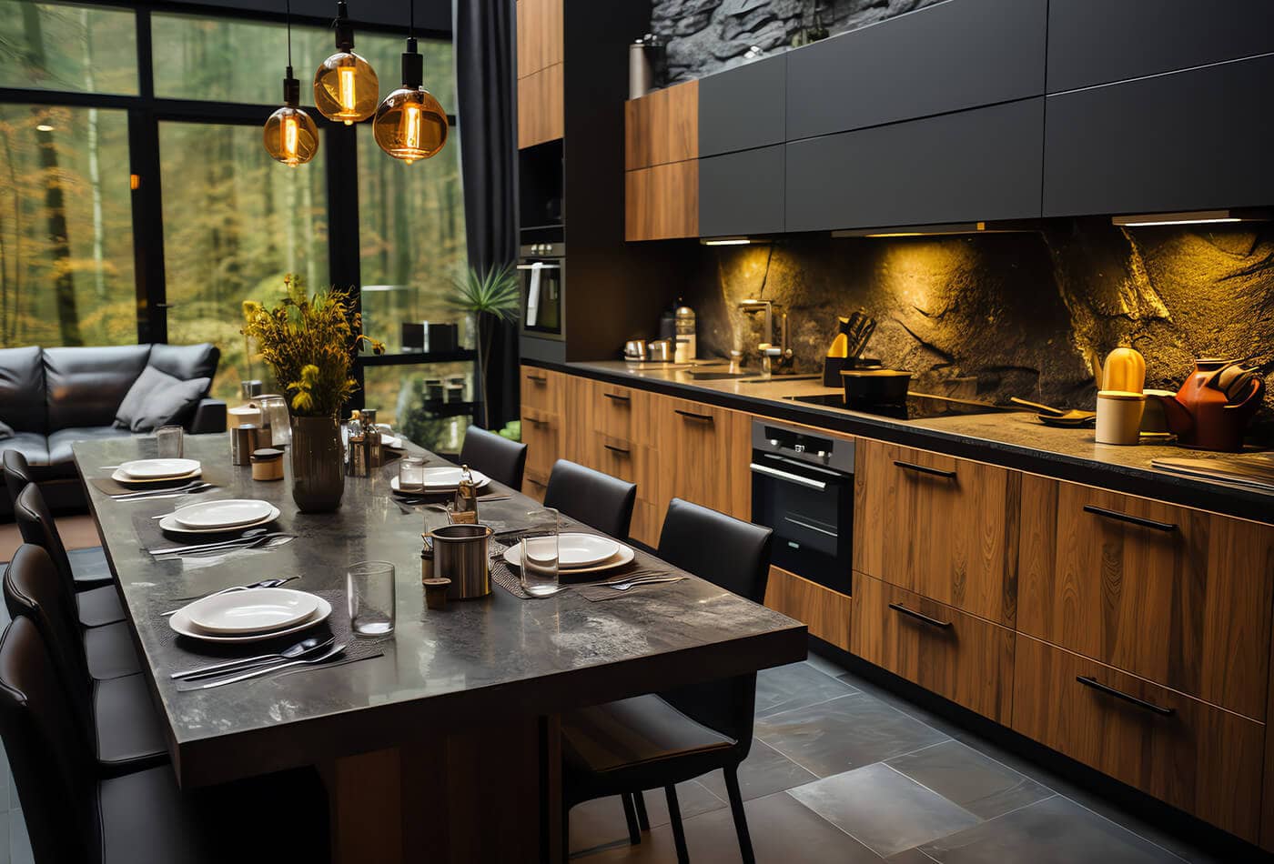 Modern Grey Kitchen Cabinets UK With Solid Kitchens