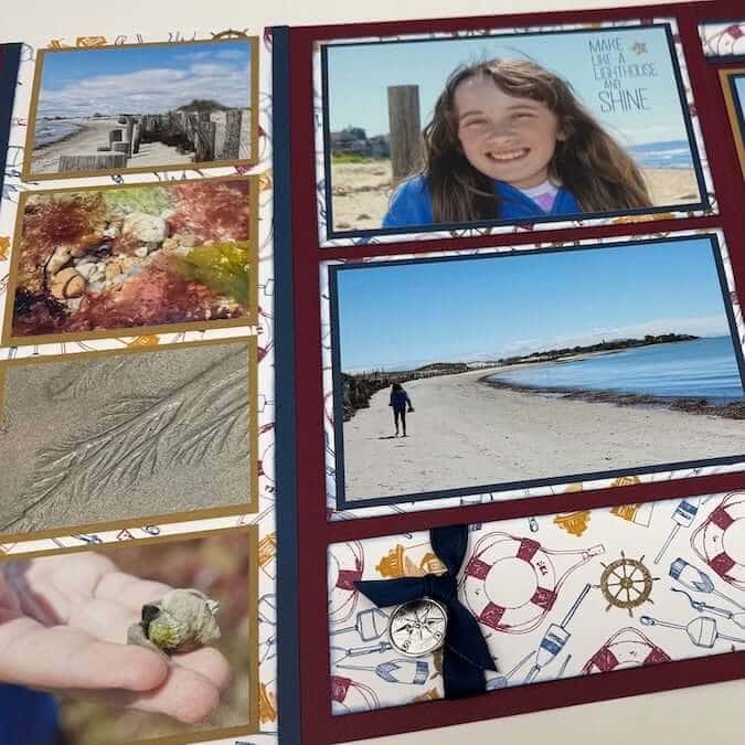 Make a DIY print with stamps from your stash.