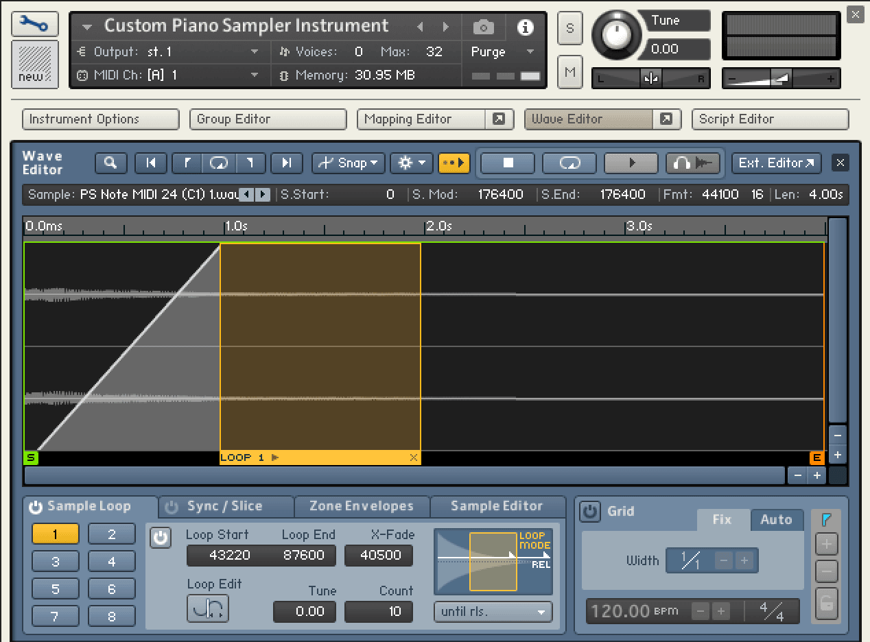 Kontakt Wave Editor