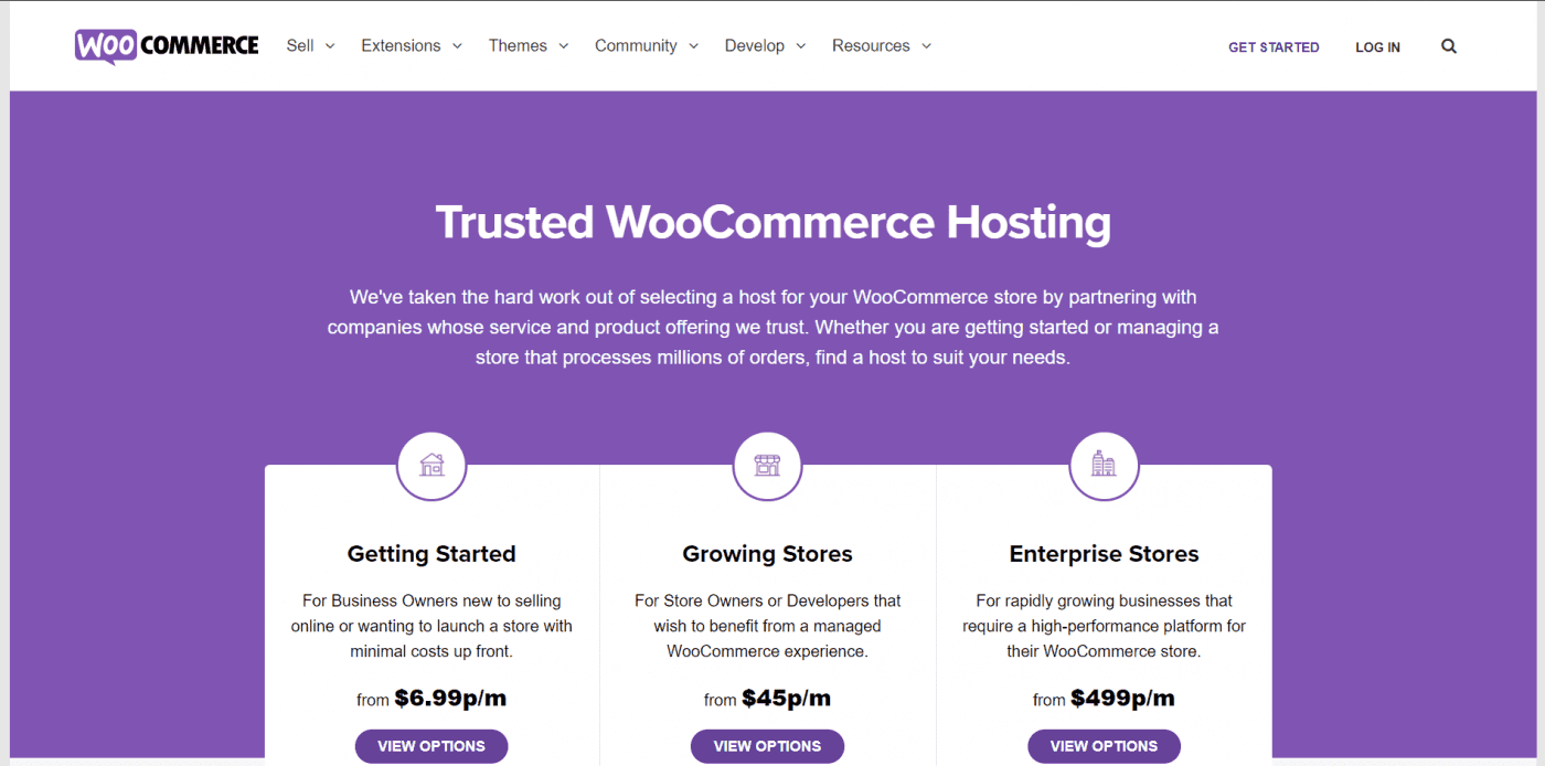 WooCommerce hosting prices