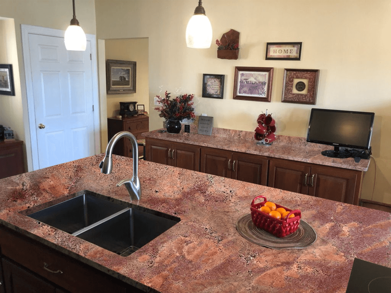Juparana Bordeaux Granite; A Fast Moving Stone | Lets See?