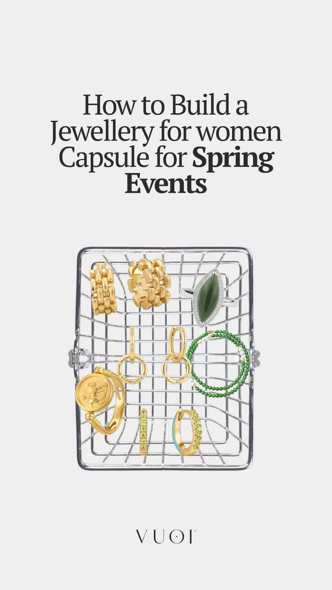 Jewellery for Women: How to Build a Capsule for Spring Events