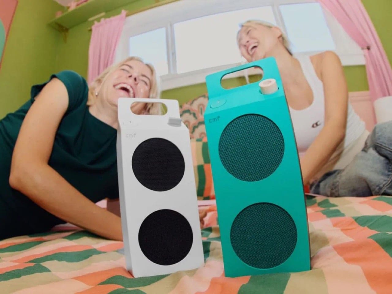 CMF Speaker S and Speaker M shown together