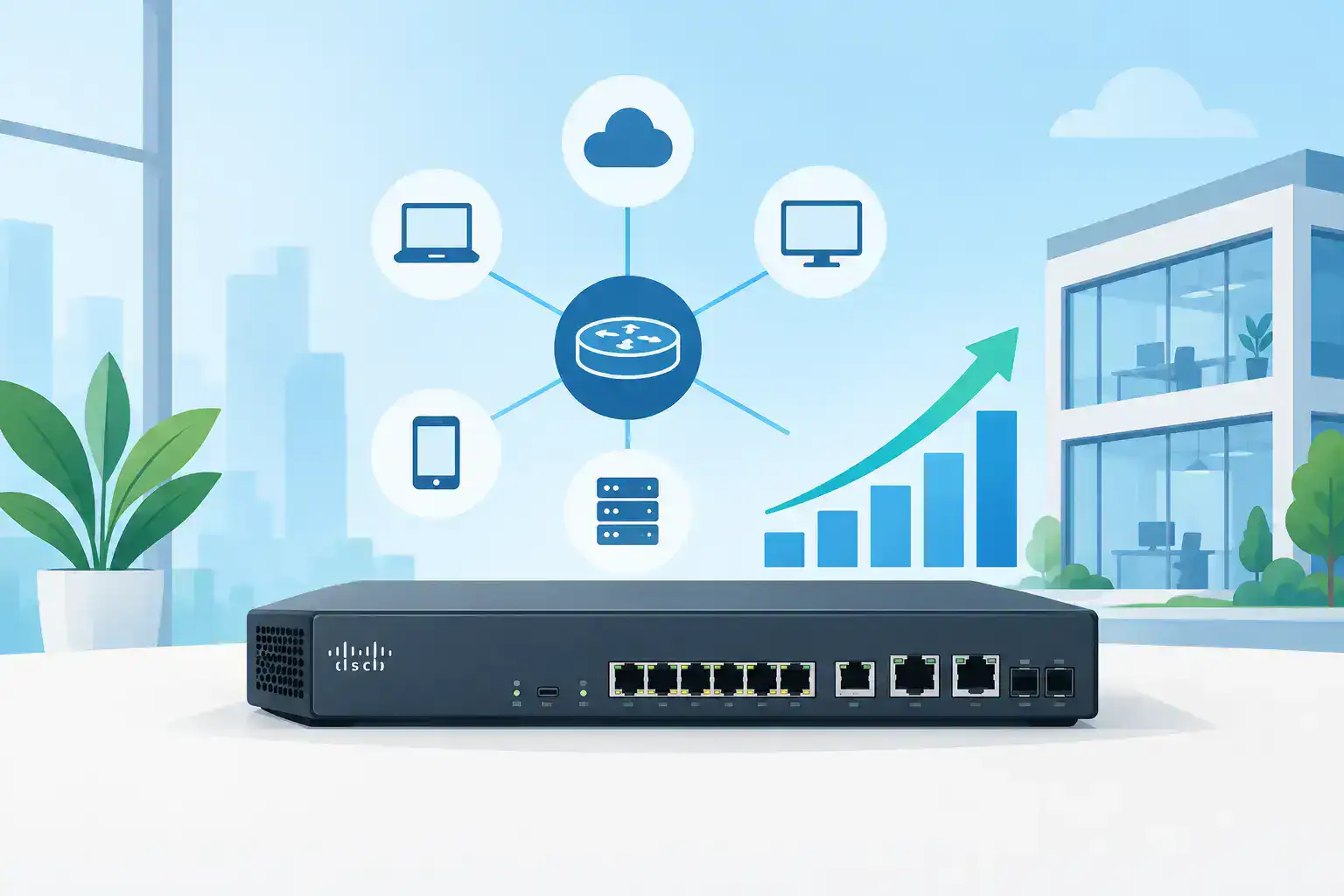 Cisco Router Options for Growing SMB Networks