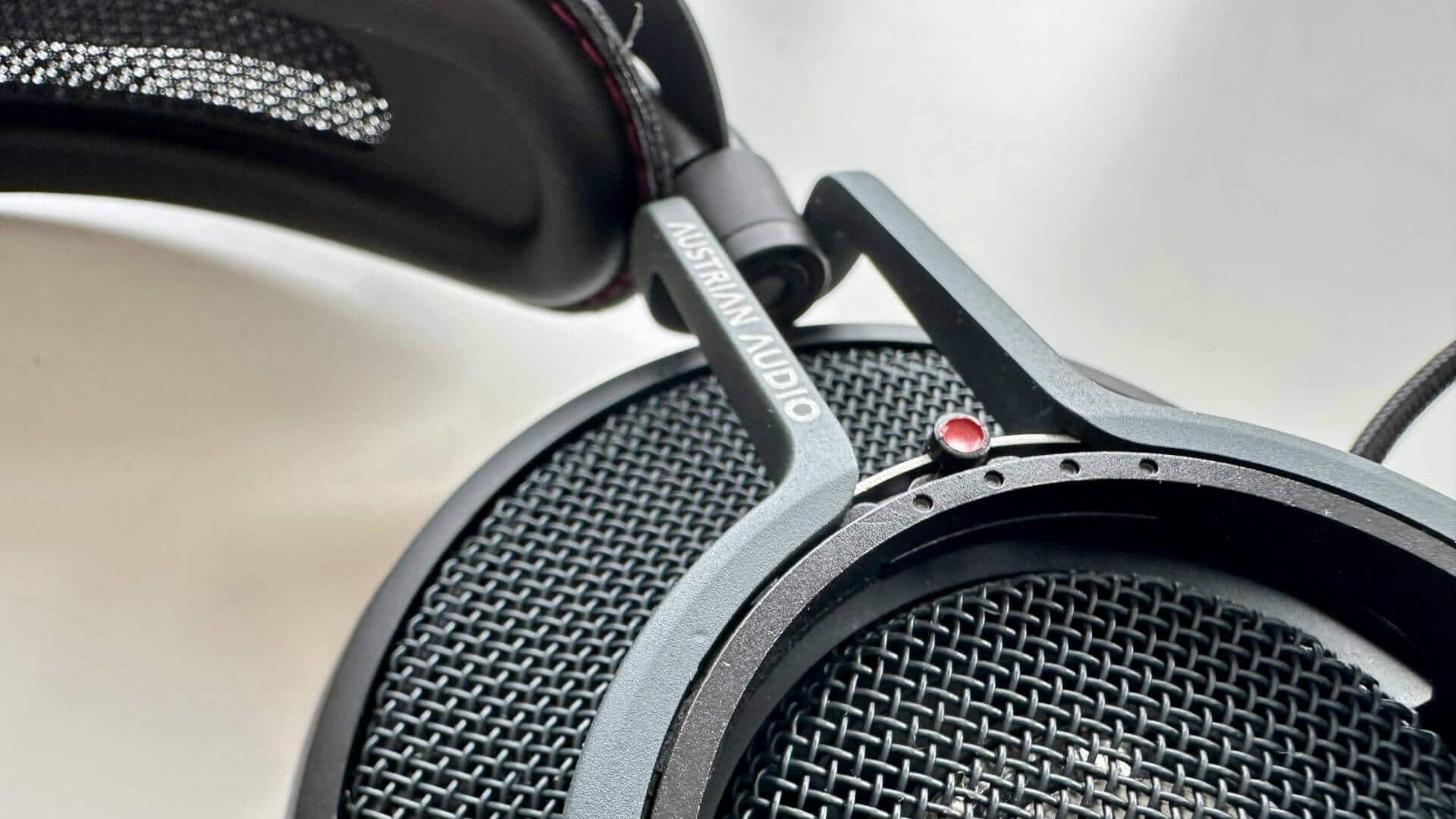 Austrian Audio The Composer headphones in all their wired glory.