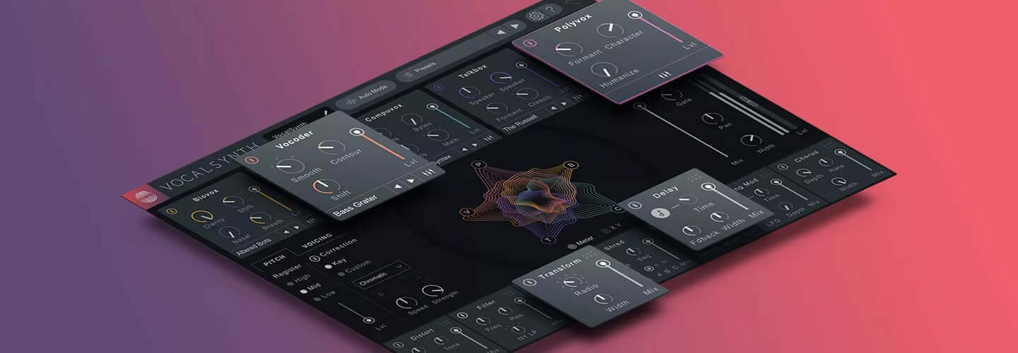 Modulate Your Vocals by Layering VocalSynth 2 Modules