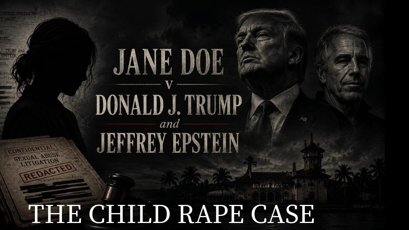 The Media Blackout & The Trump-Epstein Child Rape Court Case Documents [Trump Exposed Part 7 - Agent131711]