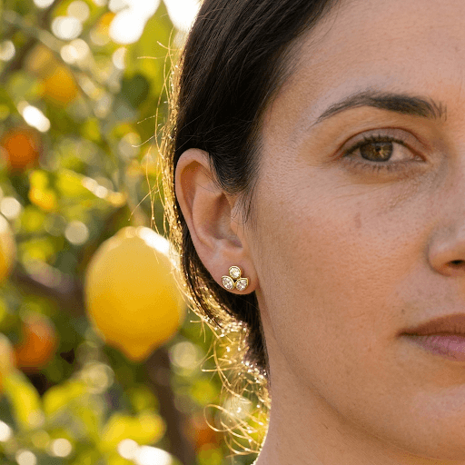 lab-grown diamond studs
