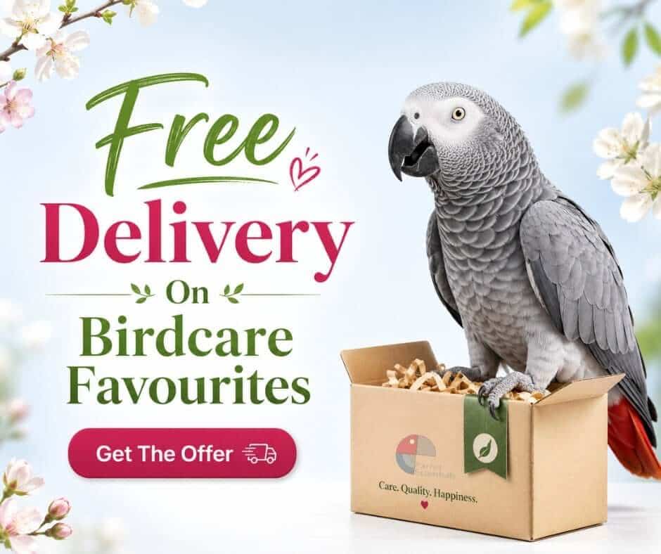 May Bank Holiday Free Delivery on Bird Supplies