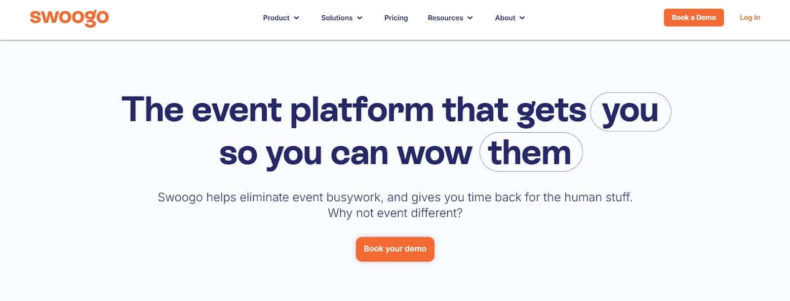 Swoogo Screenshot