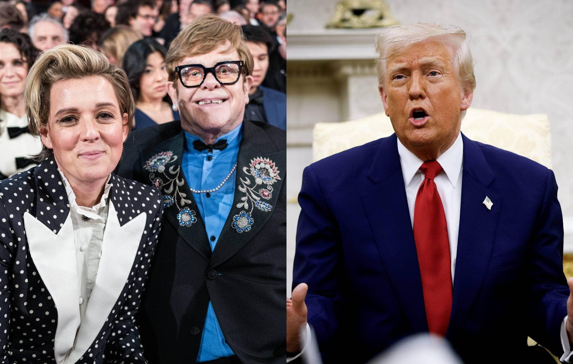 Elton John and Brandi Carlile Join Forces to Combat HIV/AIDS Funding Cuts
