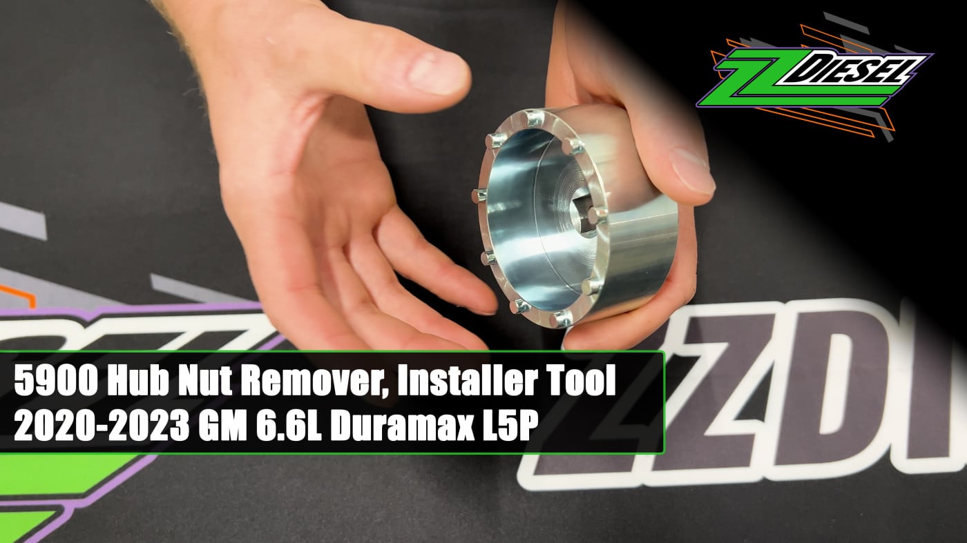 Hub Nut Remover, Installer Tool, Duramax L5P