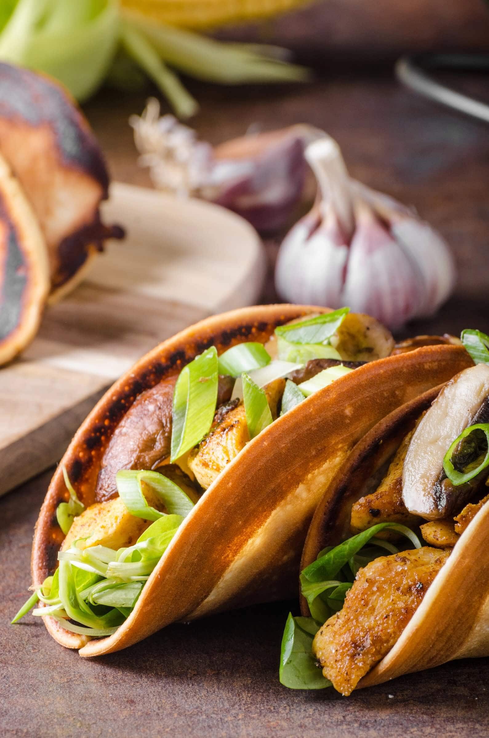 Honey Garlic Chicken Tacos