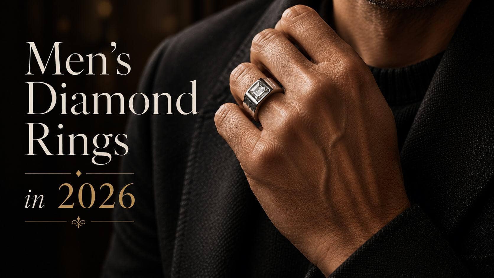 Men’s Diamond Rings In 2026: Bold, Refined, Intentional