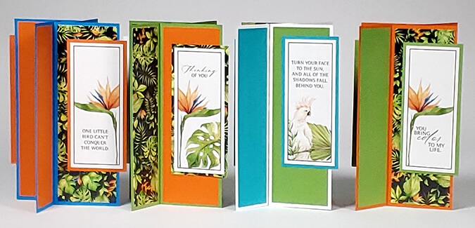 One of a Kind Virtual Event - Pinwheel Card Making Formula