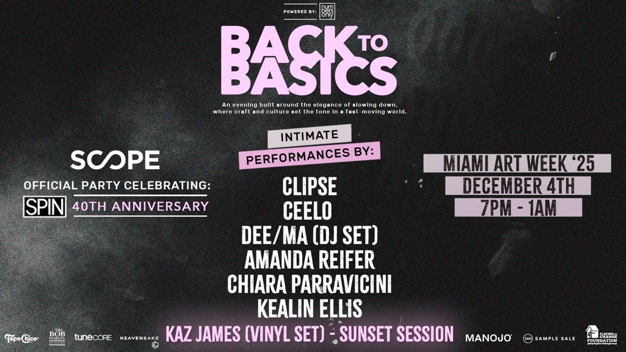 Clipse and CeeLo to Headline 40th Anniversary Party at Miami Art Week