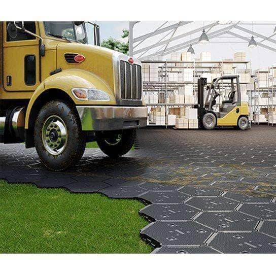 Protection de Sol avec nos dalles Mosaik Board GP: les avantages de ces plaques de protection
