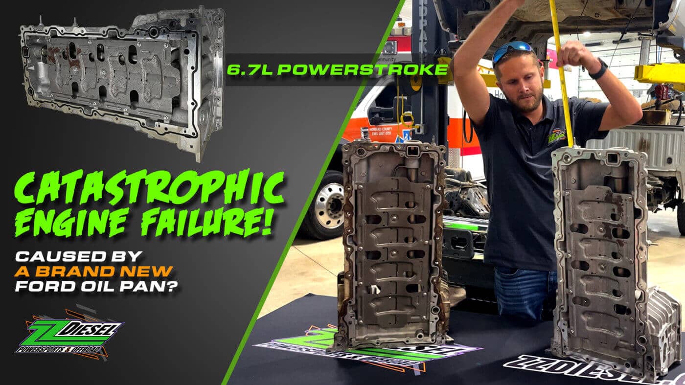 Catastrophic engine failure from OE oil pan? 6.7L Powerstroke