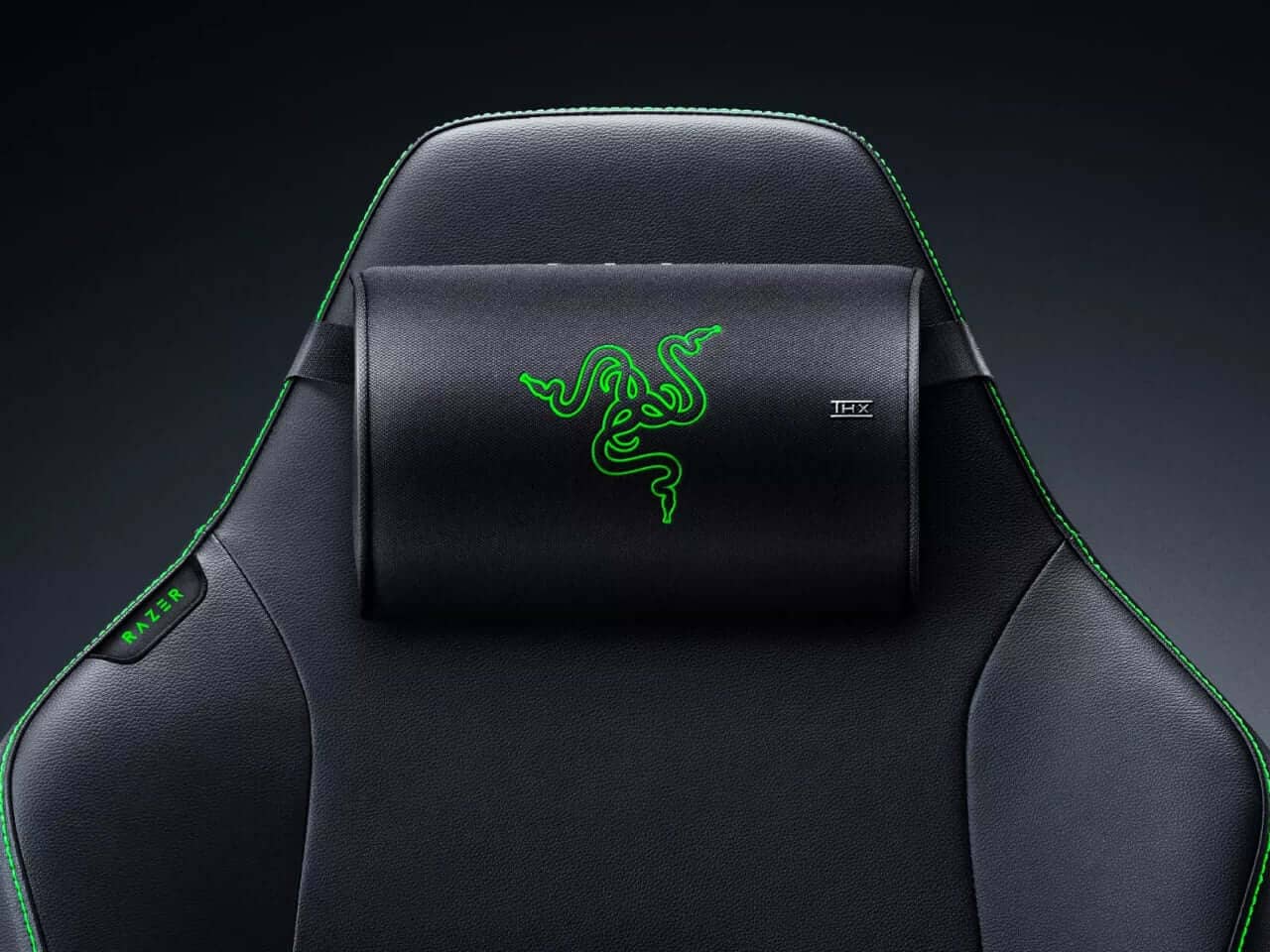 Close view of the Razer Clio X speaker cushion