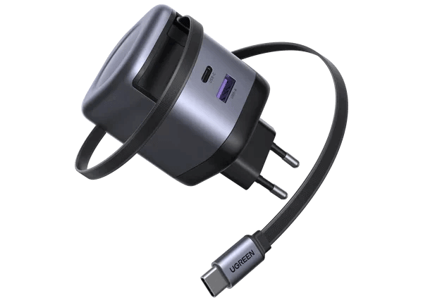 UGREEN Nexode 45W Charger with Retractable Cable