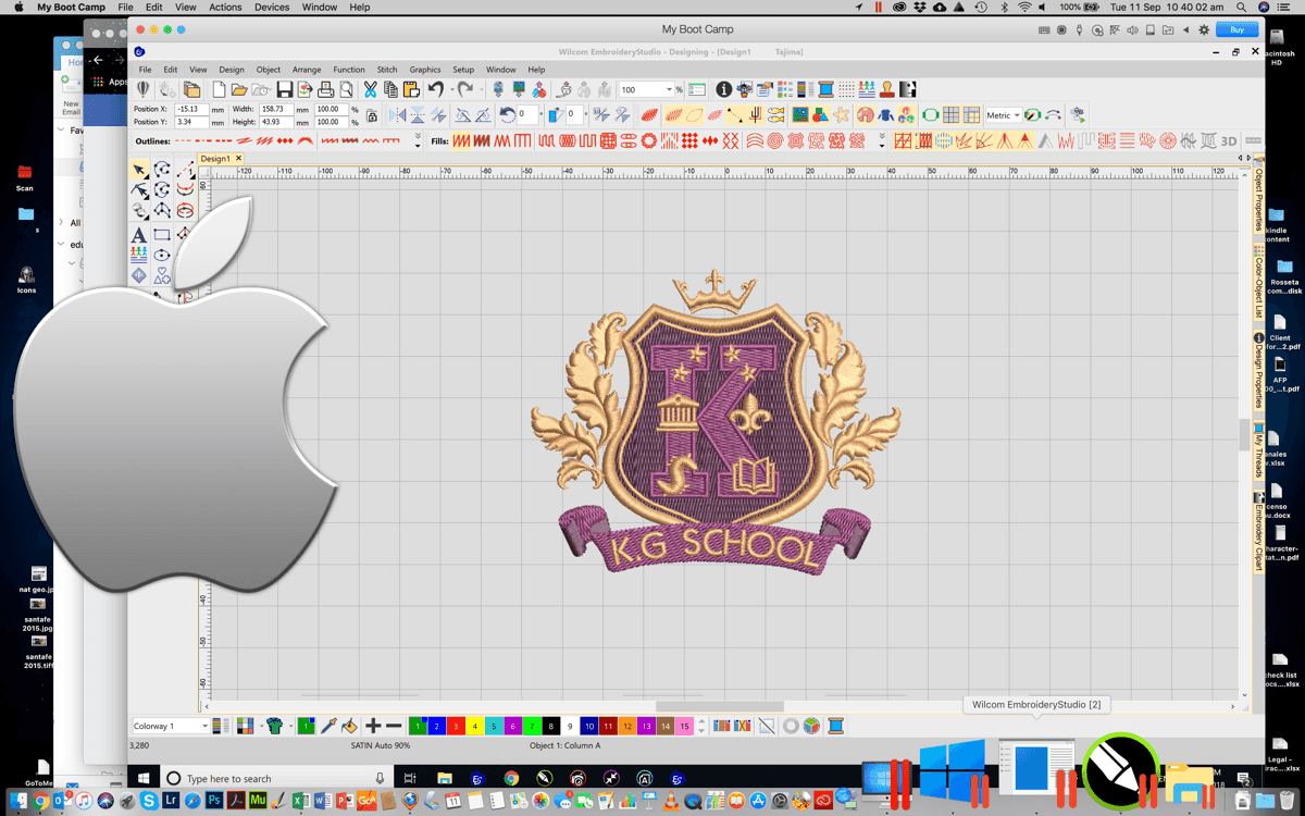 Installing Wilcom EmbroideryStudio on a Mac