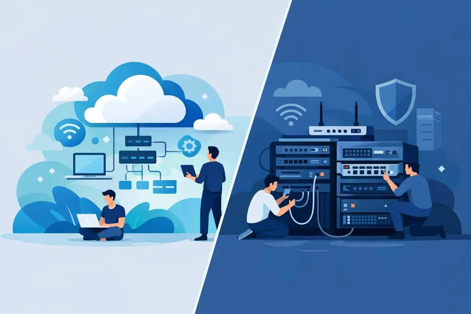Cloud Managed vs Traditional Networking