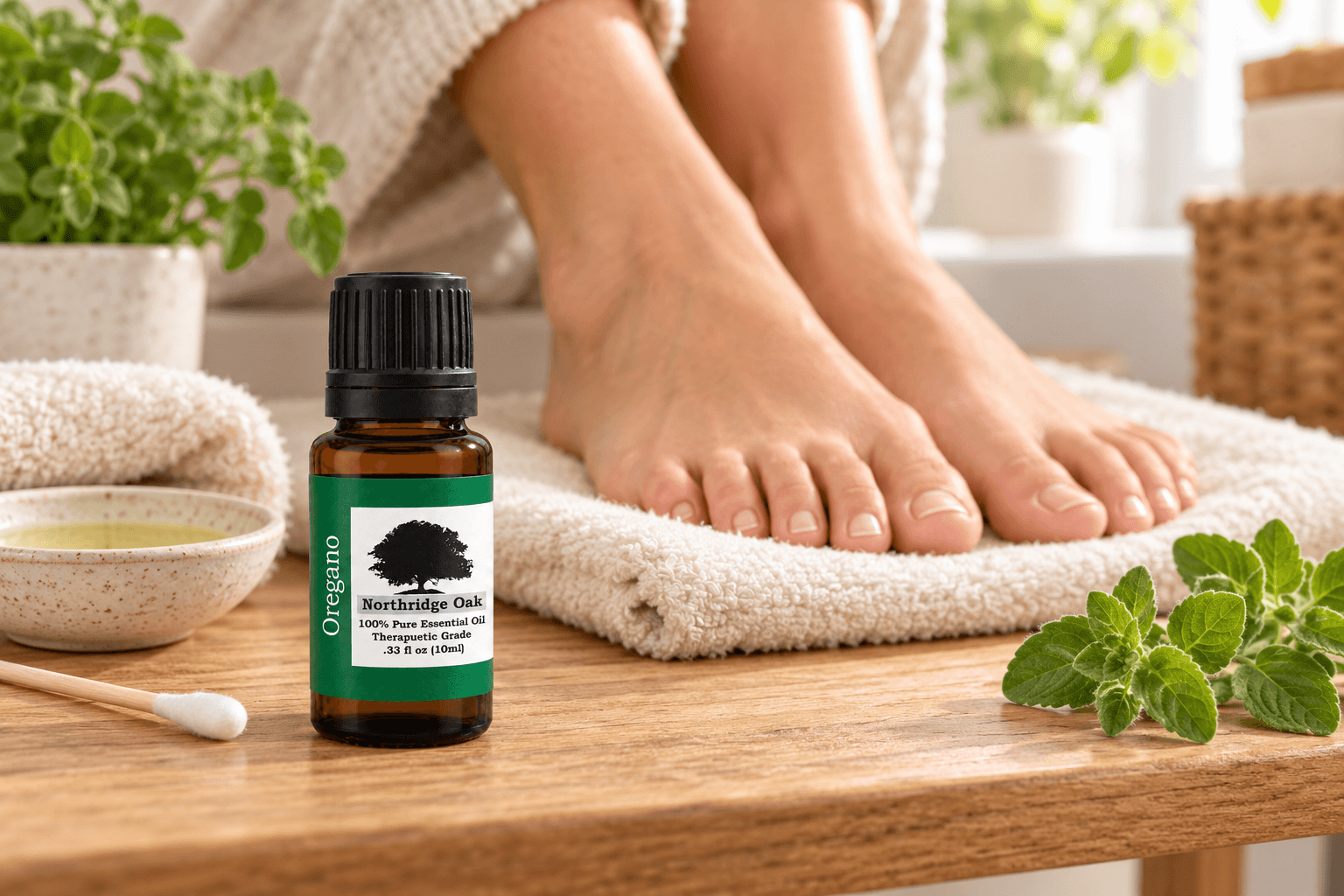 Oregano Oil for Toenail Fungus and Foot Care