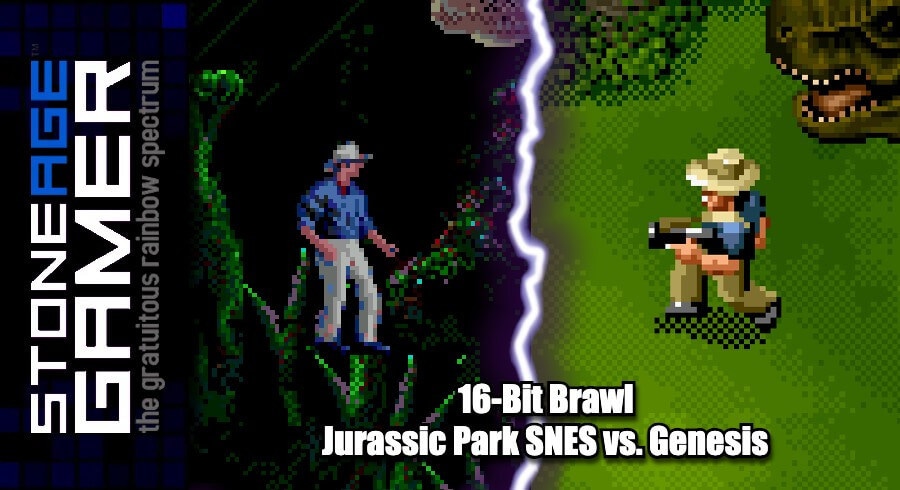 16-Bit Brawl: Jurassic Park Super NES vs. Genesis