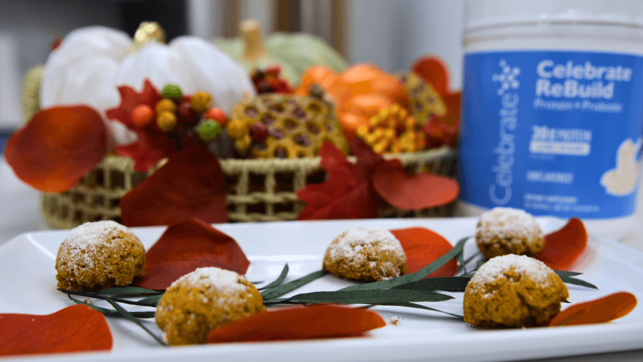 High Protein Pumpkin Muffin Tops
