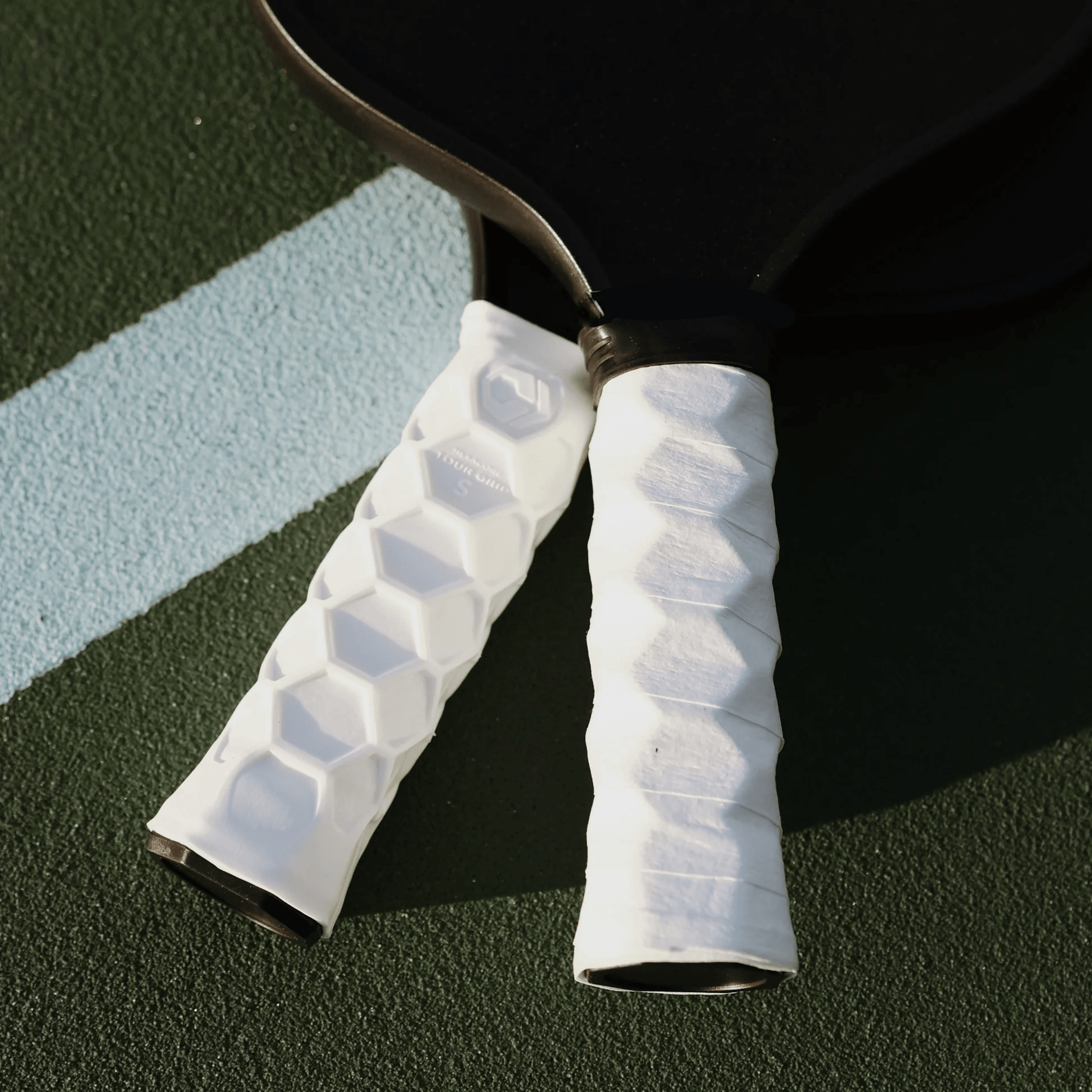 elongated vs hybrid vs standard pickleball paddles customization weight tape grip setup
