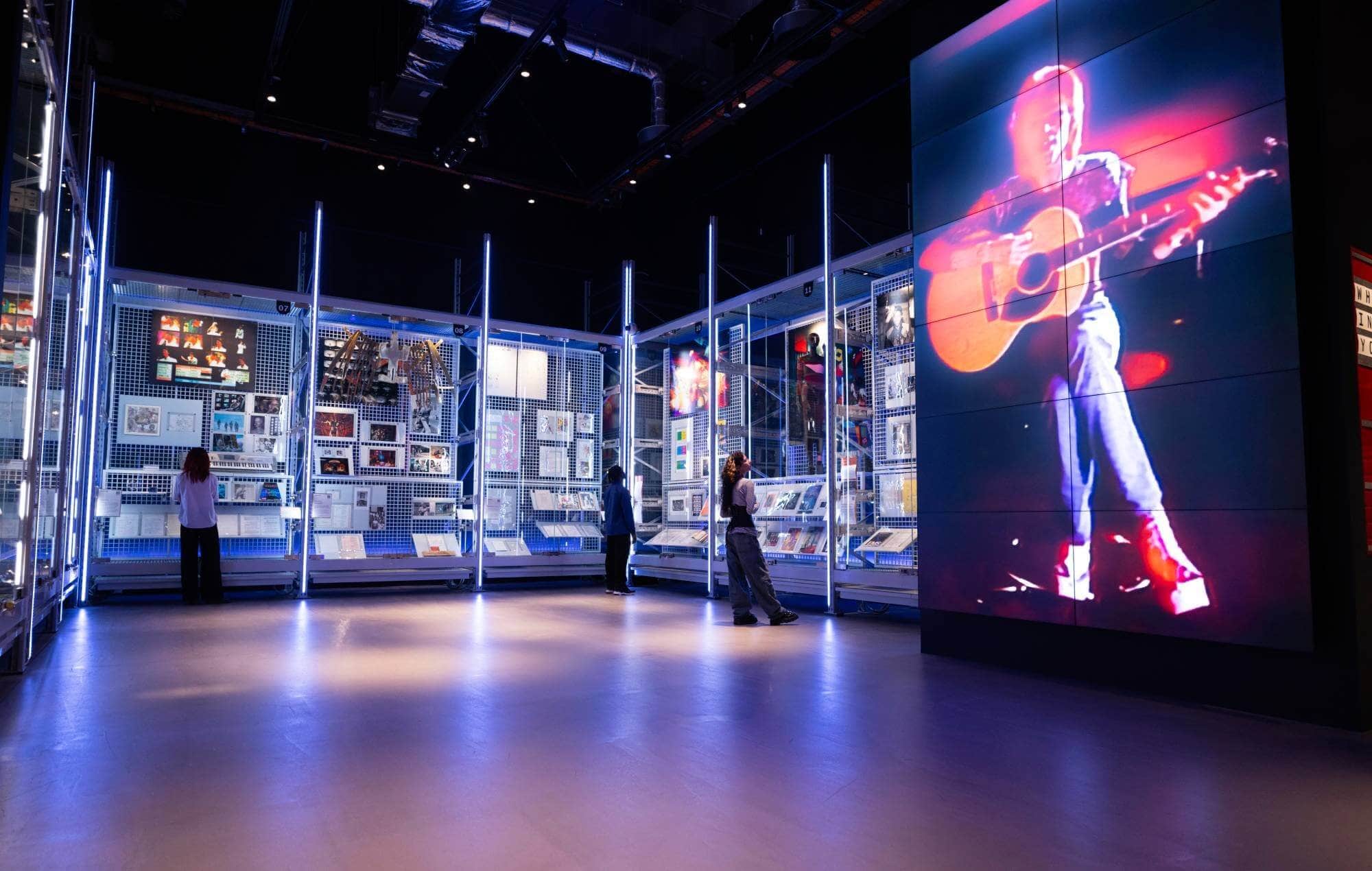 The David Bowie Centre at the V&A Storehouse, London