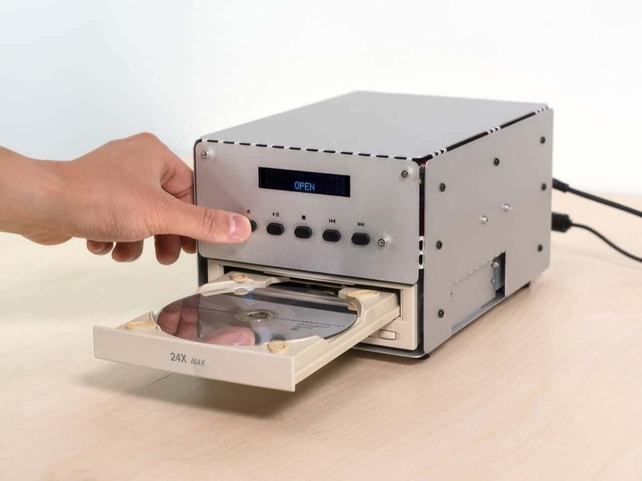 Old CD-ROM Drive in Drawer