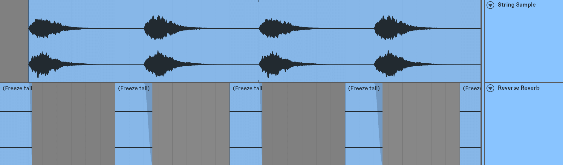 Reverse reverb