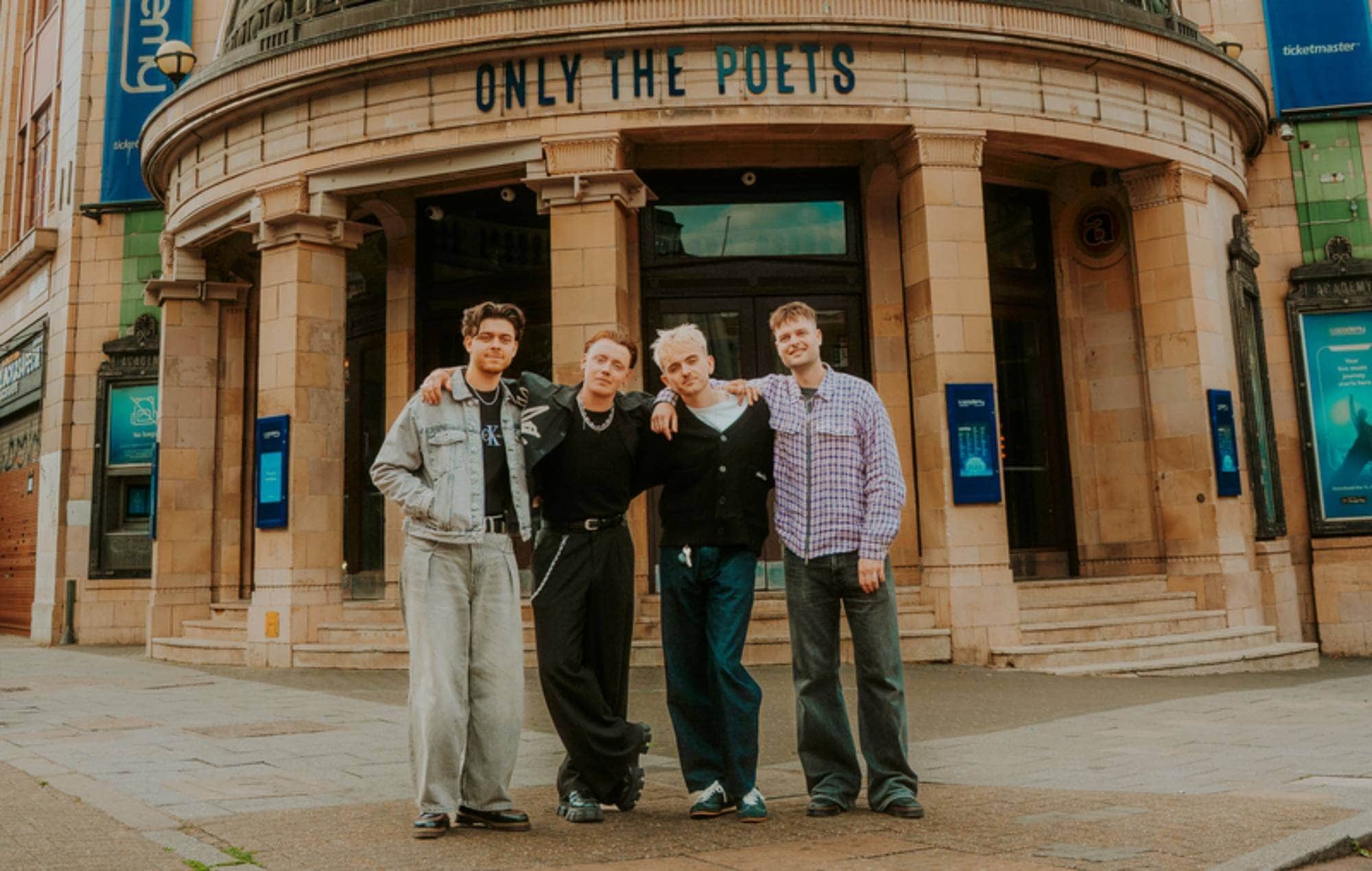 Only The Poets Announce £1 Tickets for Brixton Academy Gig Supporting LIVE Trust
