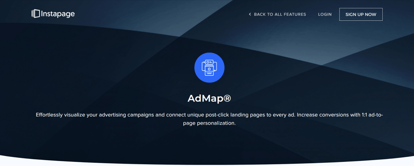 Instapage admap