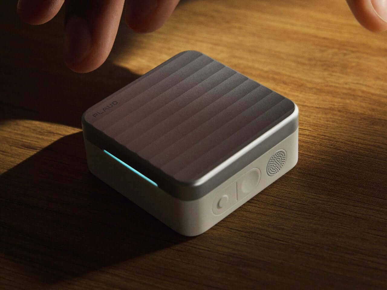 Plaud One earbuds presented as a productivity-focused wearable