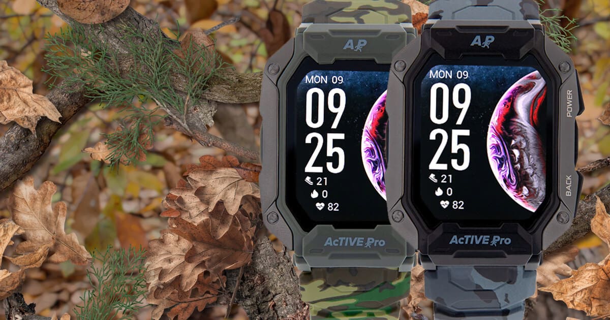 First Light For Active Pro Smart Watch Army Editions