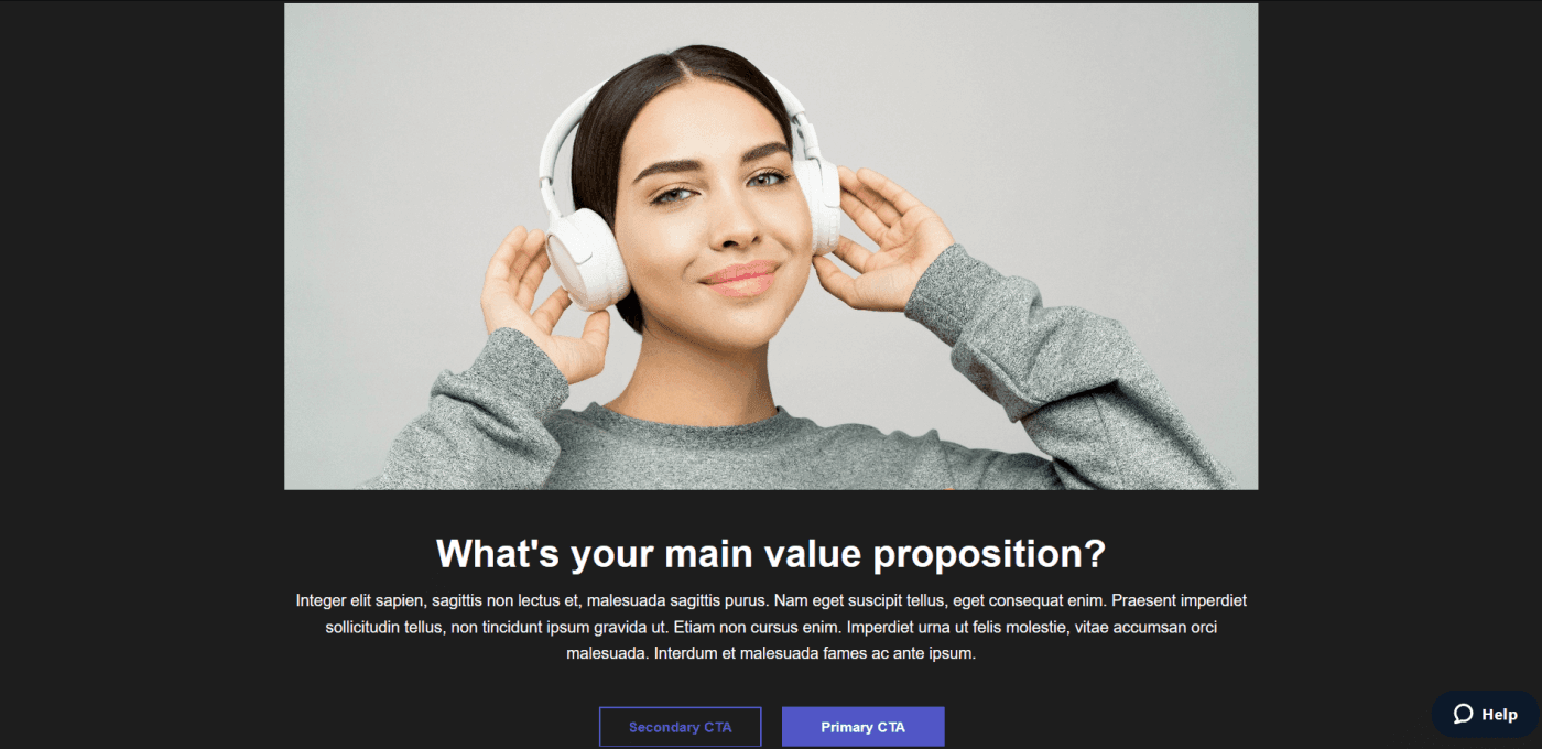 Instapage template daily deals four