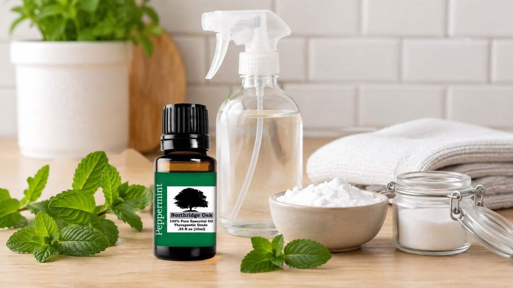 Peppermint Essential Oil Cleaning Recipes for a Fresh Home