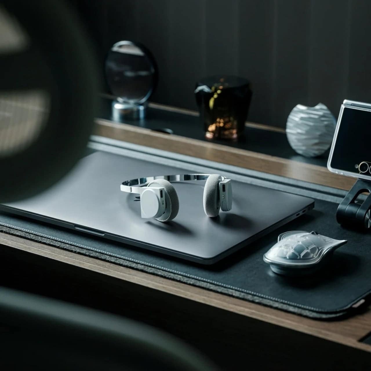 Close-up view of the StillFrame Headphones design