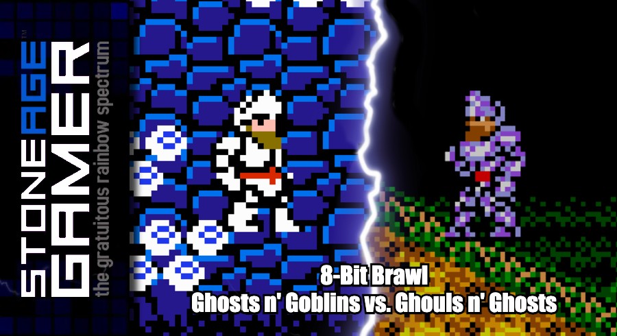 8-Bit Brawl: Ghosts n' Goblins vs. Ghouls n' Ghosts