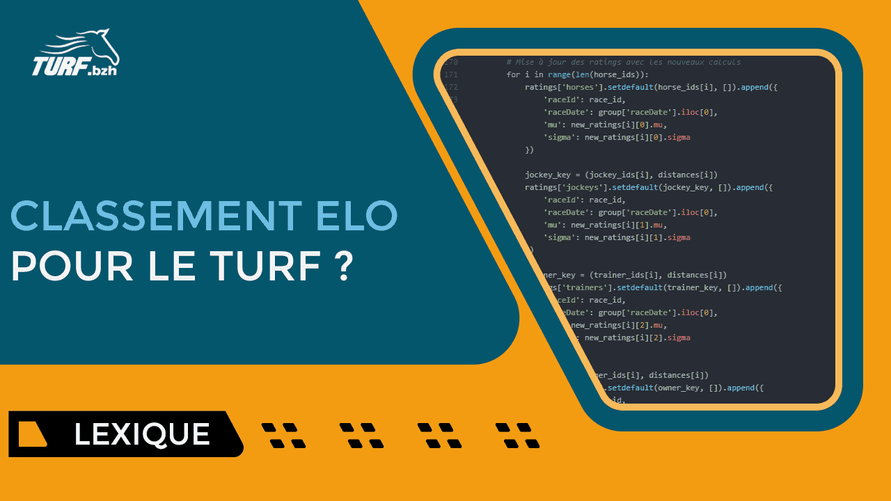 Le classement ELO adapté au turf