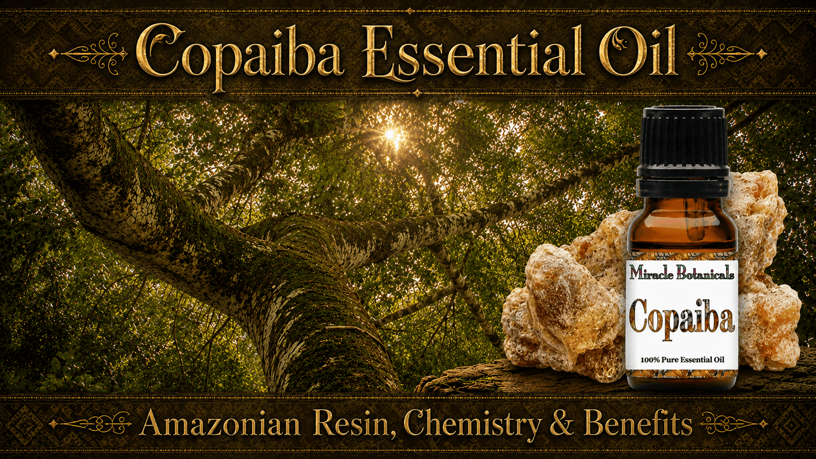 Copaiba Essential Oil - The Power Pain Reliever