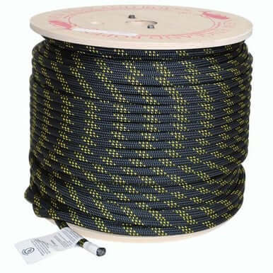 Teufelberger KMIII Rope 1/2in Solid Black
