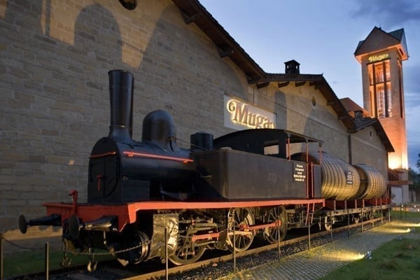 The railway at Haro, Rioja