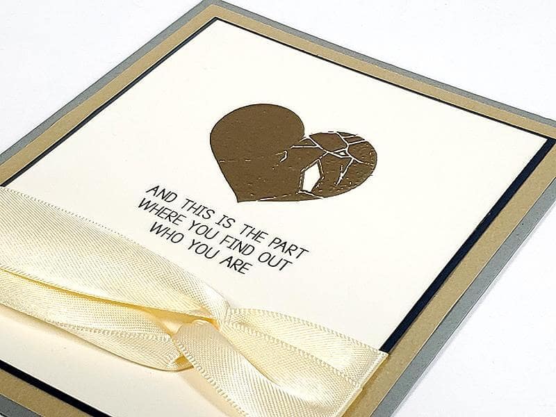 Kintsugi Stamps - Heat Embossed Magic