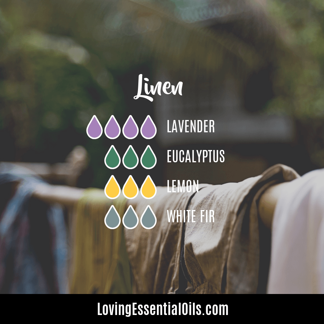Linen Fresh lemon and lavender inhaler blend with eucalyptus and fir