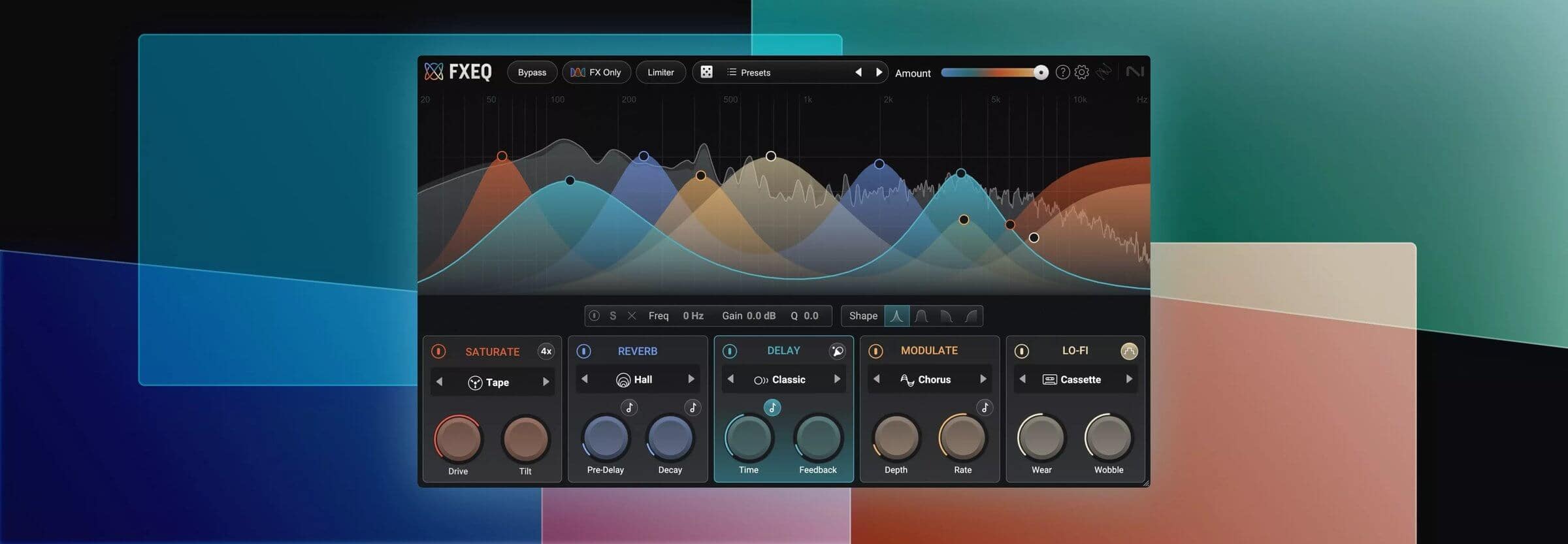 Introducing iZotope FXEQ: The EQ that paints effects